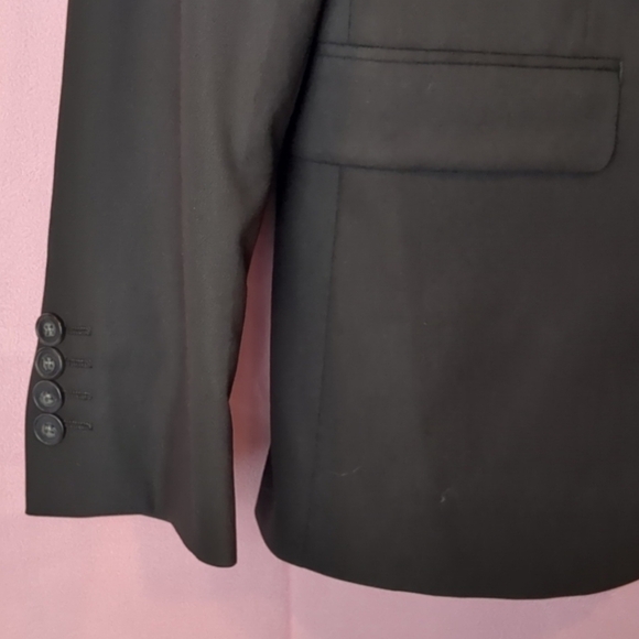 1670 Black Formal Suit Jacket Size 40S - Picture 4 of 12